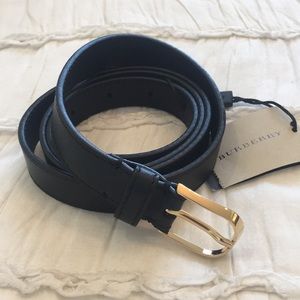 Burberry leather belt